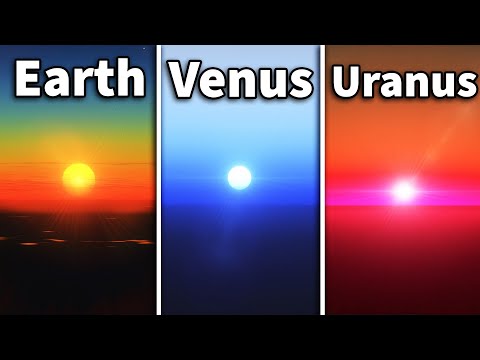 What Does A Sunset Look Like on Each Planet?