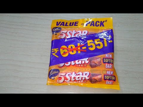 Cadbury 5 Star Chocolate Bar( Value Pack)