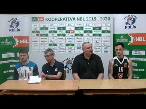 Tisková konference: BC GEOSAN Kolín - Kingspan Královští sokoli Hradec Králové 7. 3. 2020