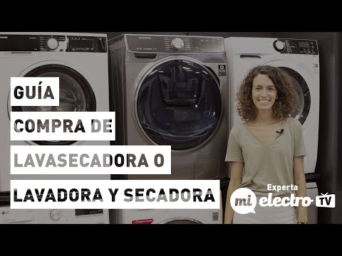 ⏯️ Lavasecadora o lavadora y secadora: ¿qué es mejor?