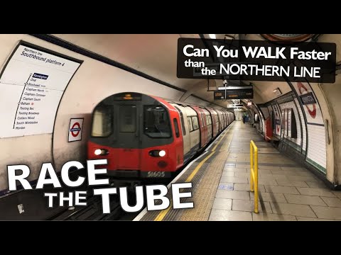 Race The Tube - Can You Walk Faster Than The Northern Line?