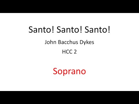 HCC - 002 Santo! Santo! Santo! (Soprano)