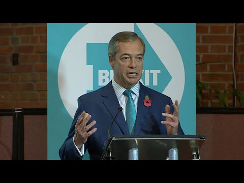 Watch again: Nigel Farage launches Brexit Party's general election campaign