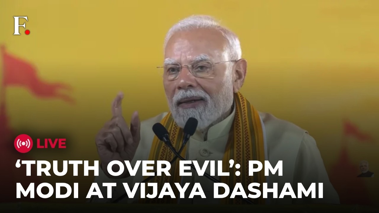 PM Modi LIVE: Prime Minister Narendra Modi Participates in Vijaya Dashami Celebrations | Delhi