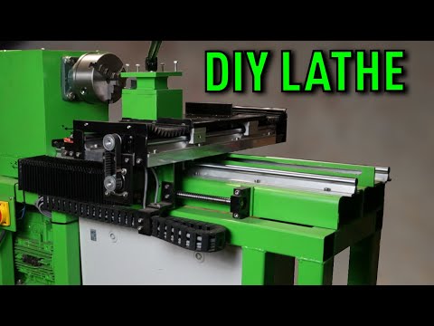 How To Make a DIY CNC Metal Lathe with Threading Ability