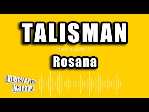 Rosana - Talisman (Versión Karaoke)
