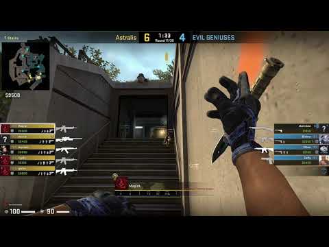 CS:GO POV Demo Astralis Magisk (22/13) vs Evil Geniuses (de_overpass)