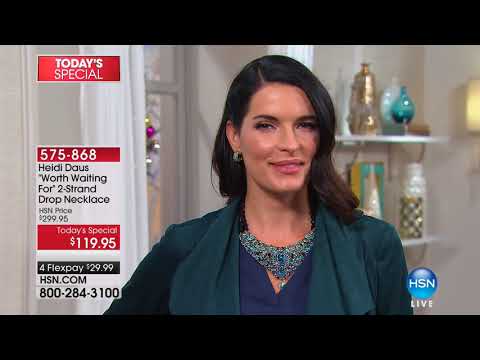 HSN | Heidi Daus Fashion Jewelry 11.15.2017 - 12 PM