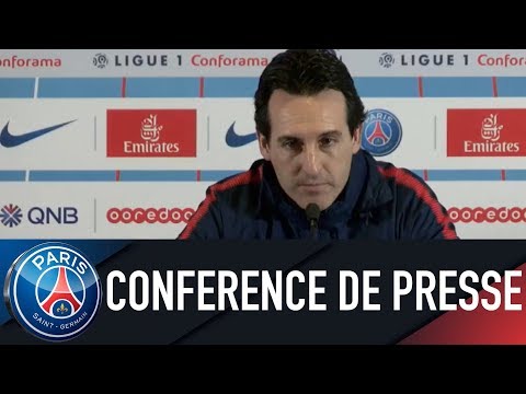 Paris Saint-Germain press conference PARIS SAINT-GERMAIN VS DIJON FCO