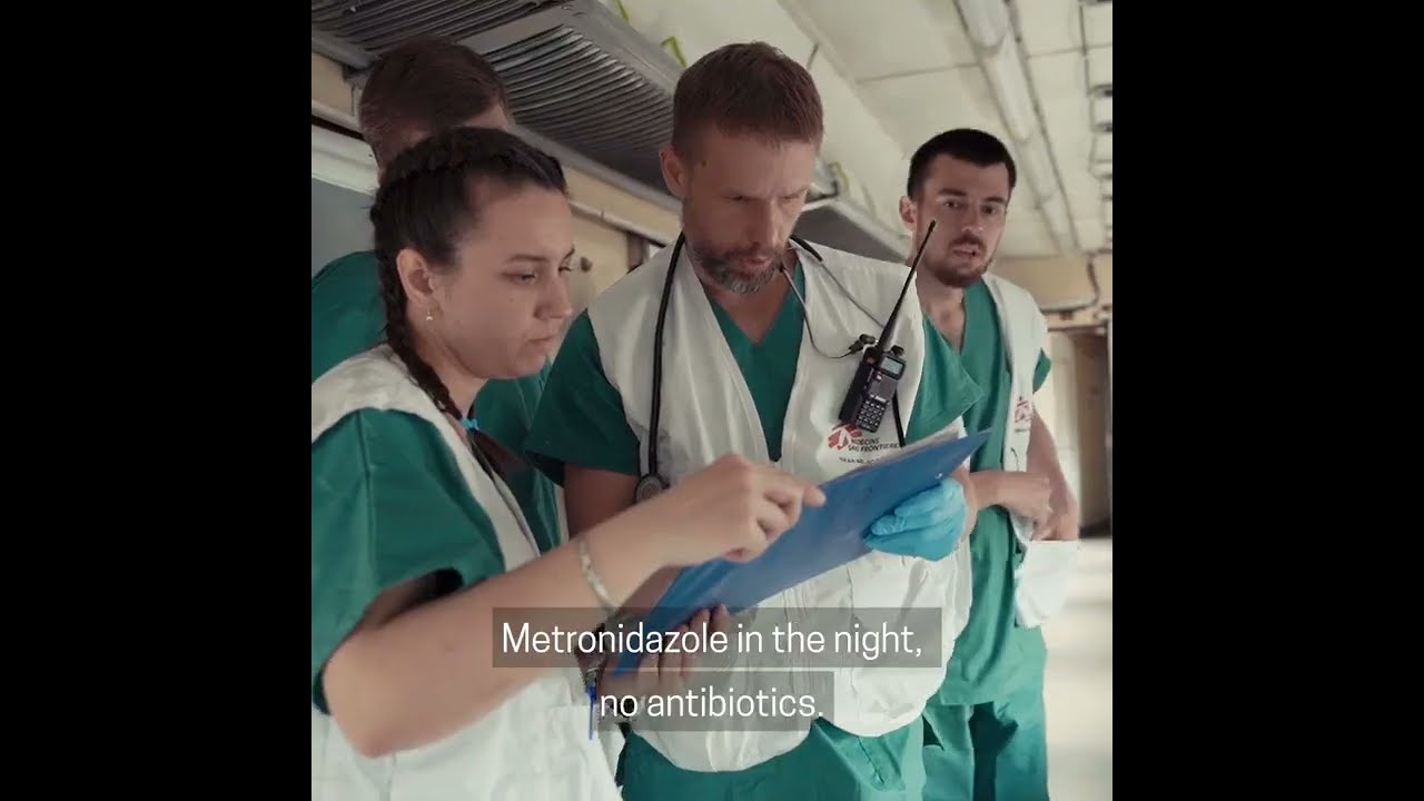 Ukraine: Inside Doctors Without Borders' Medical Train