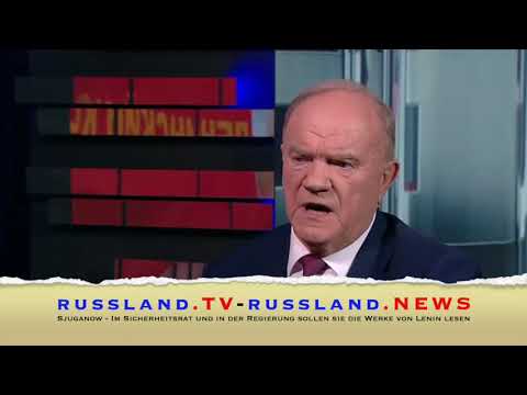 Sjuganow  – Im Sicherheitsrat und in der Regierung sollen sie die Werke von Lenin lesen