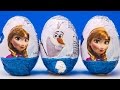 Disney Frozen Surprise Eggs Olaf Elsa Anna Toys Chocolate Egg Dolls