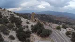 preview picture of video 'Windy Point Mt Lemmon AZ Aerial View July 2014'