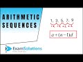 Arithmetic Sequences And Nth Term Introduction ExamSolutions