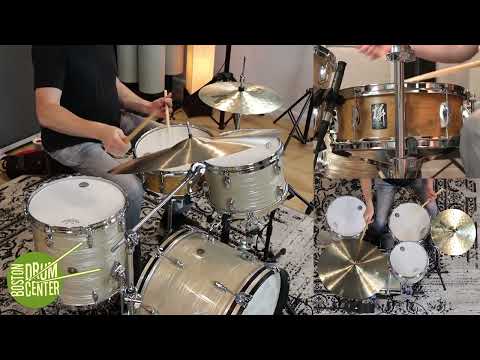 Canopus Maize Yellow Birch 5.5" x 14" Snare Drum w/ VIDEO! YBR-1455 image 11