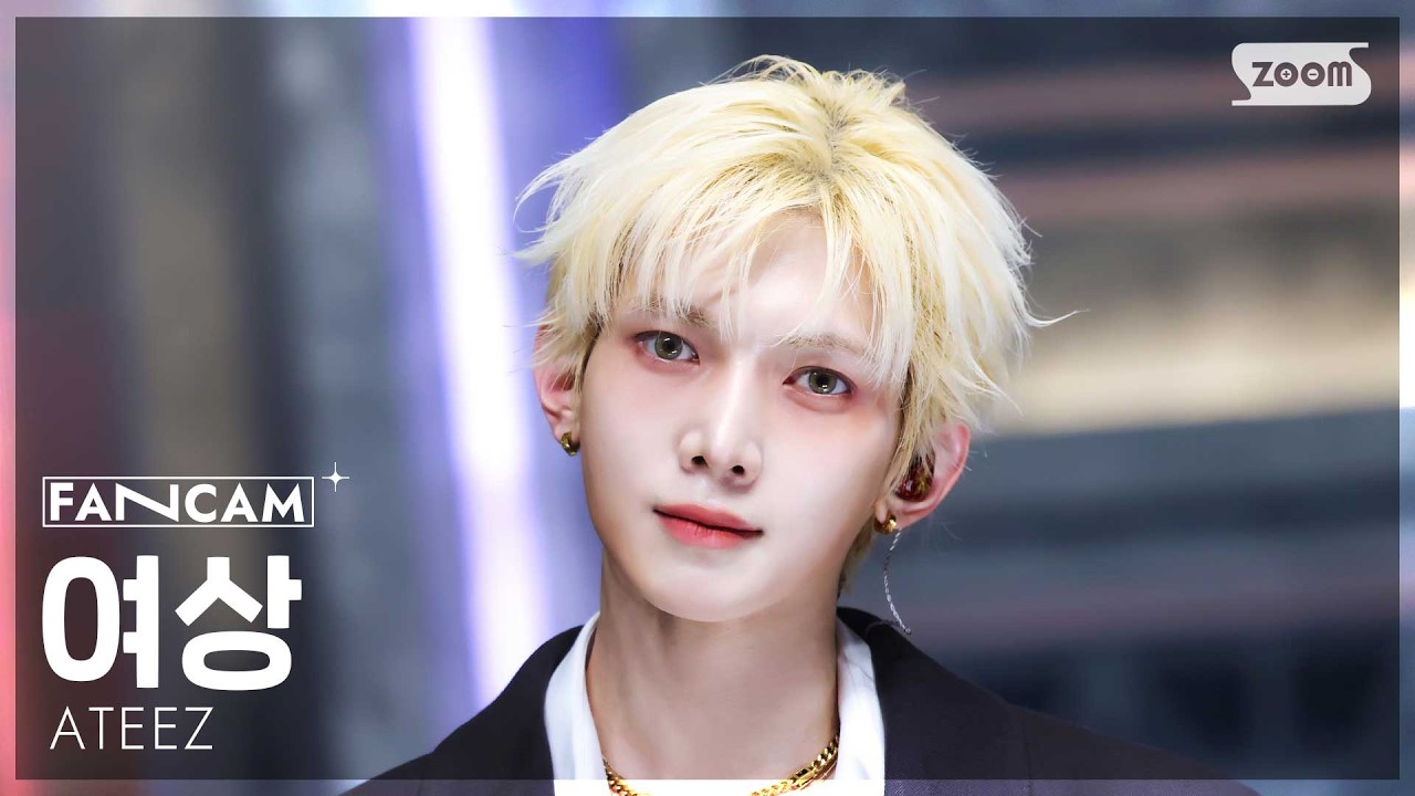 [안방1열 직캠4K] 에이티즈 여상 'Adrenaline' (ATEEZ YEOSANG FanCam) @SBS Inkigayo 260208