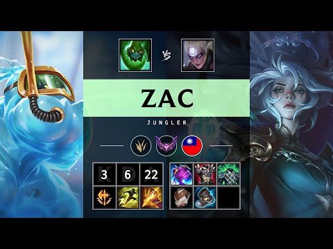 Zac Jungle vs Diana - TW Master Patch 25.09