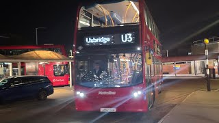 Metroline ADL Enviro 400 TE1424 LK62 DXX Route U3