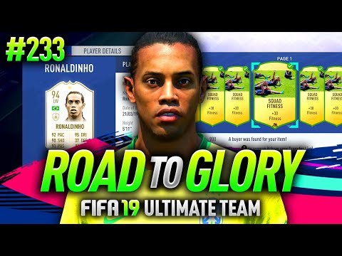 FIFA 19 ROAD TO GLORY #233 - RONALDINHO IS KING!!