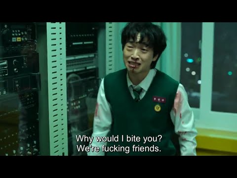 ALL OF US ARE DEAD: Lee Cheong-san & Han Gyeong-su😭💔😇 (I'm not crying, you are💔💔🤍)