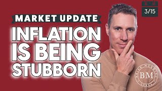 Stubborn Inflation Impacts Mortgage Rates/ Friday Market Update: March 15th 2024 w/ BRIAN MANNING