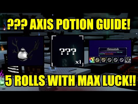 New ??? Axis Potion Guide in Sol's RNG!