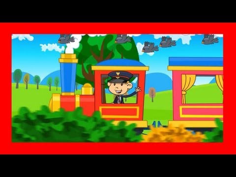Piosenki dla dzieci Jedzie pociąg z daleka BZYK.tv