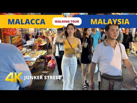 Malásia Street Food Melaka 🇲🇾 Jonker street WALK