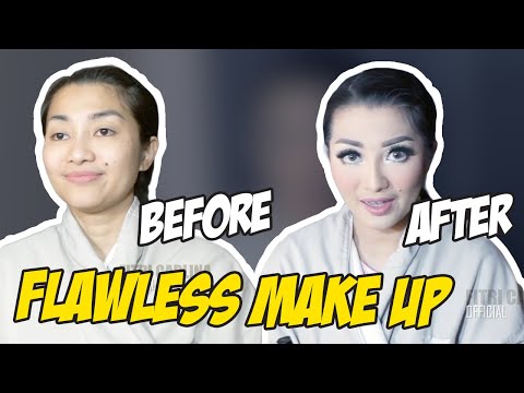 Makeup nya harus begini nih! Biar nggak longsor (Tutorial Makeup Fitcar)