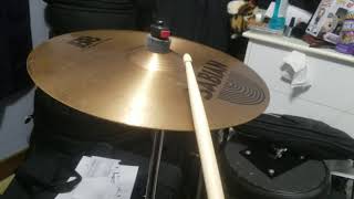 Video thumbnail for Sabian B8 14" thin crash by Neal