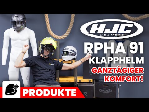 HJC RPHA 91: Motorrad-Klapphelm der Premiumklasse