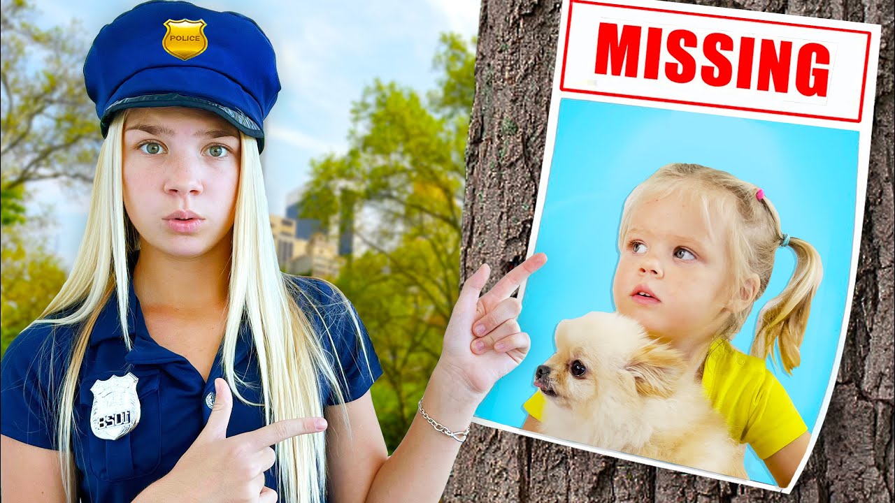 Maggie is babysitting her little sister kitten