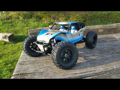 Axial Yeti XL Kit - Maiden Run - Rock, Water, Jumps and Fails