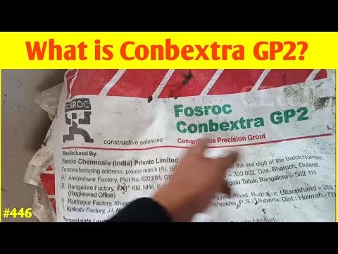 Fosroc Conbextra GP2 Cementitious Precision Grout