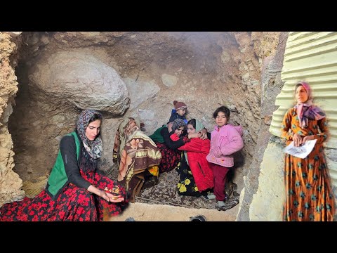 A Visit That Ended in a Hidden Shelter ❄️ Iranian Nomadic Life