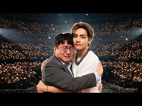 BTS' TAEHYUNG STEALS ATTENTION AGAIN IN BUSAN! Bang Si Hyuk cried when he saw it!