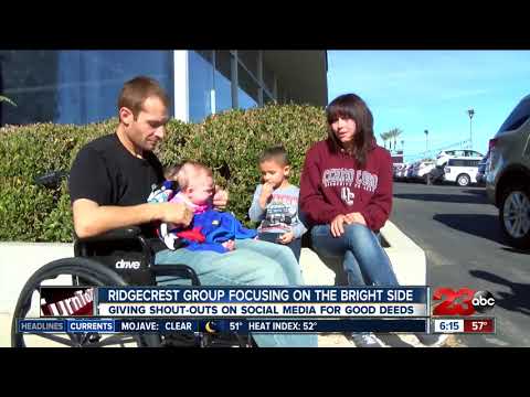 Ridgecrest group focuses on the bright side