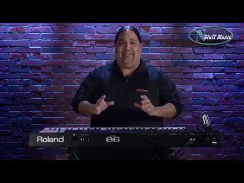 Roland FA-06 Music Workstation Review with Ed Diaz - Part 3 of 4 - Transposing