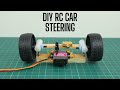 How To Make RC Car Steering DIY RC Steering