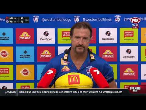 Luke Beveridge HEATED Post-Game Conference | Round 1, 2022