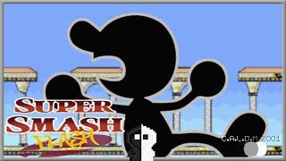 SUPER SMASH FLASH: Mr. Game & Watch (Classic & Adventure Mode)