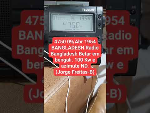 4750 Radio Bangladesh Betar