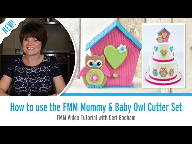 Video Teaser für How to use the FMM Mummy and Baby Owl Cutter Set