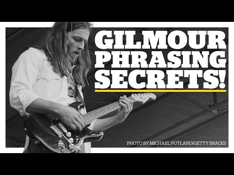 David Gilmour's blues-rock phrasing techniques lesson
