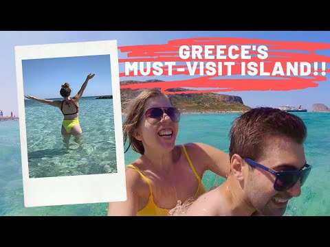 GREEK FOOD TOUR & Are Pink Beaches Worth Visiting?? My Favorite Greek Island | MUST-DOs on CRETE!