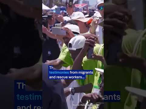 Pope Leo condemns world's indifference to migration | DW News