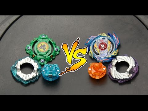 Draciel S .2c.Rb Vs. 神様 Valkyrie .4g.Fl - Burst BeyBattle