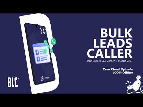 Bulk Leads Caller: Auto Dialer video thumbnail