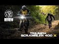 Triumph Scrambler 400X Review Where Speed Meets The Himalayan Sagar Sheldekar Official
