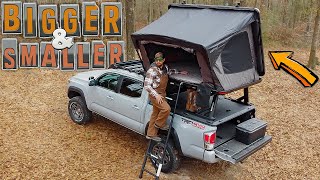More Compact When Closed... 2X BIGGER When Open..!? The Crafuel SummitBreeze Rooftop tent